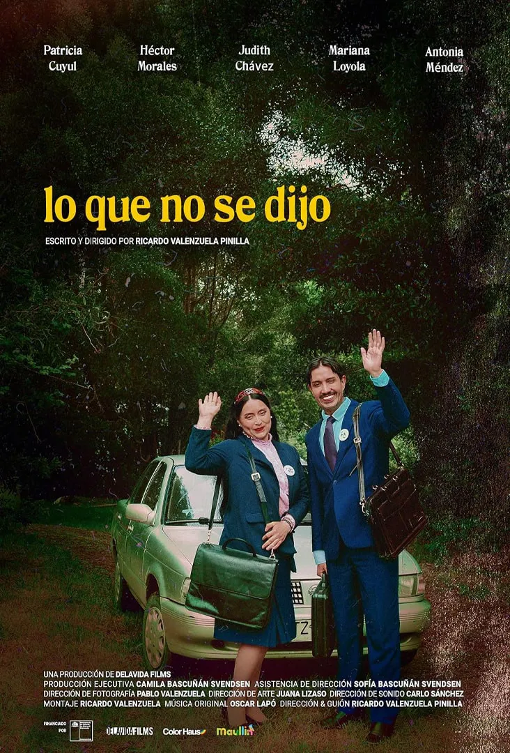 Lo que no se dijo Poster Estreno