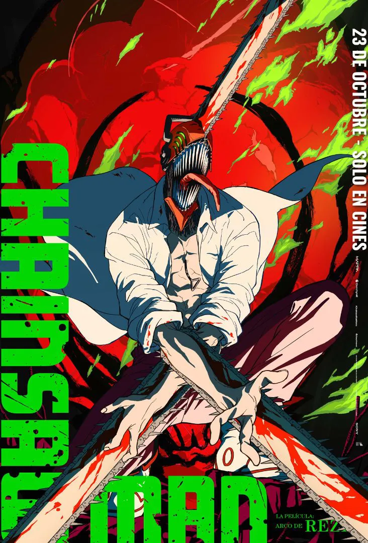 Chainsaw Man - La Película Arco de Reze Póster Estreno